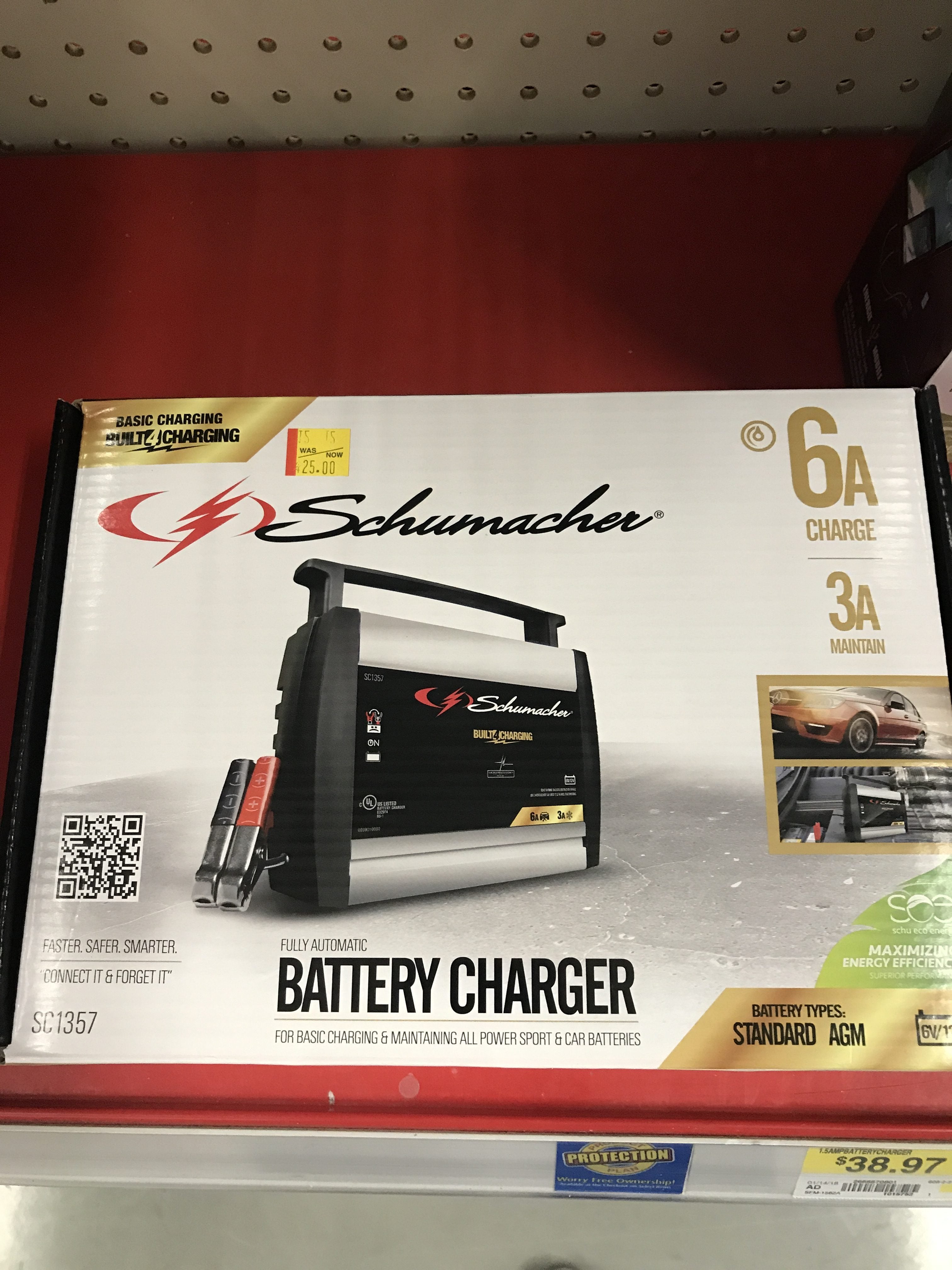 [Amazon.ca] Schumacher 8A battery charger/maintainer $21.14 - Page 2