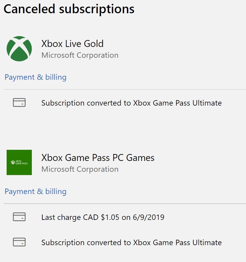 how to change xbox game pass subscription