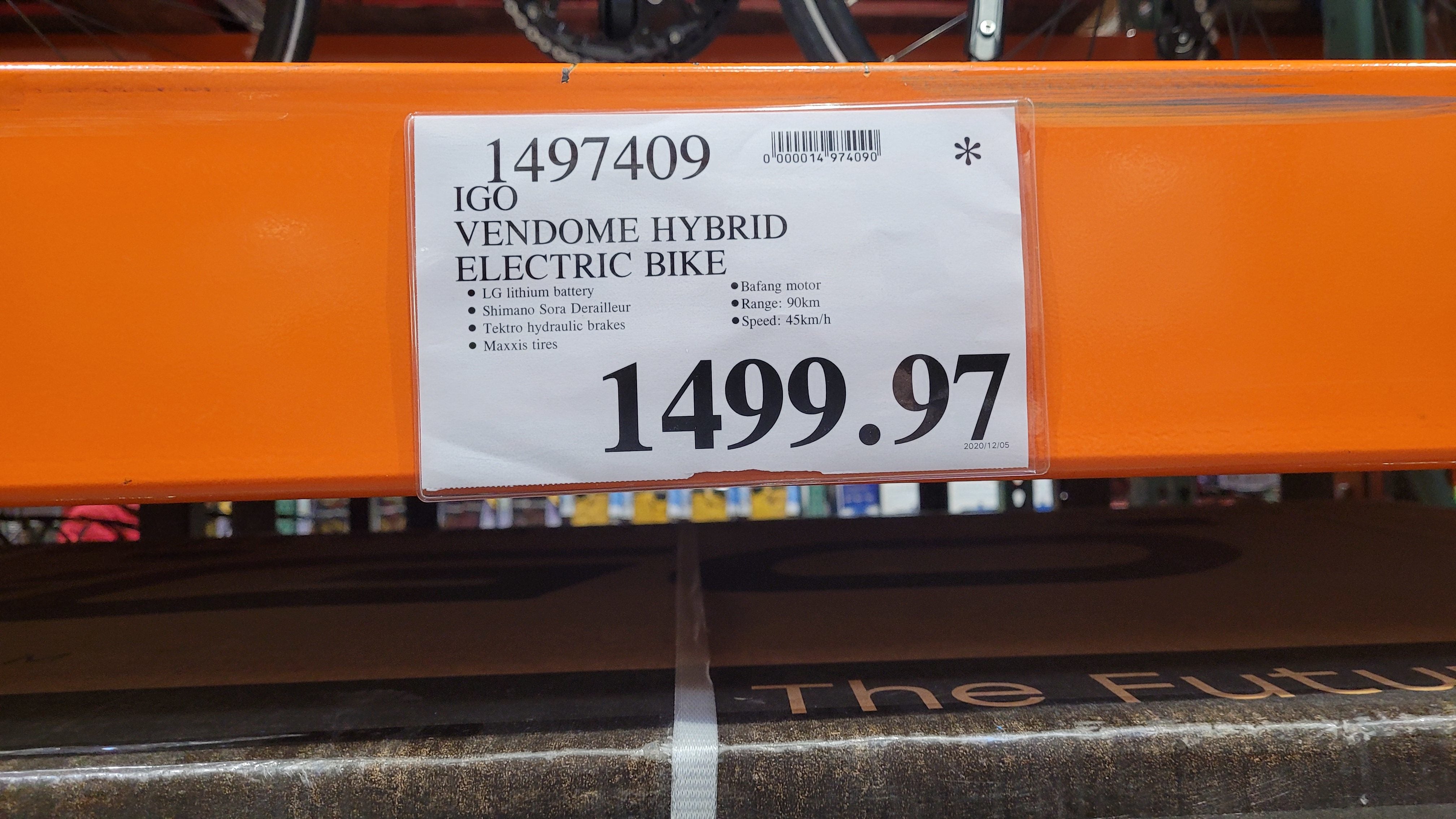 costco igo electric bike