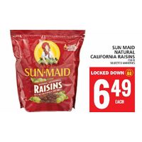 Sun Maid Natural California Raisins 