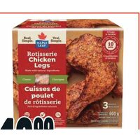 Maple Leaf Rotisserie Chicken Legs or Pork Tenderloin