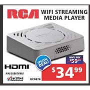 Rca Dsb876wu Wifi Streaming Media Player - $34.99