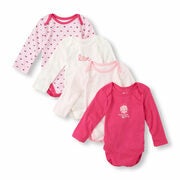 Baby Girls Ladybug Print, 'love', Striped, & Daddy's Little Beauty Bodysuit 4-pack - $8.99 ($25.96 Off)