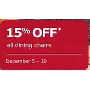 All Dining Chairs - 15% off