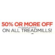All Treadmills - From 50% Off