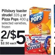 Pillsbury Toaster Strudel Or Pizza Pops - 2/$5.00