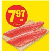Coho Salmon Fillets  - $7.97/lb.