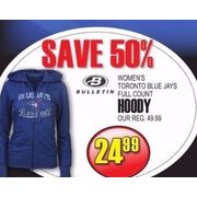 Bulletin Women's Toronto Blue Jays Full Count Hoody  - $24.99  (50%  off)