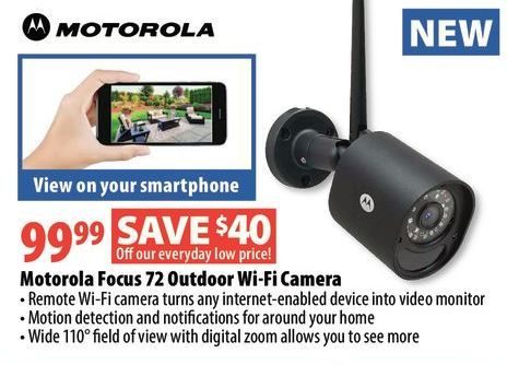 motorola wifi hd outdoor video camera