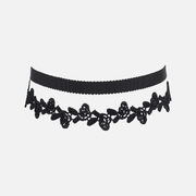 Flowers Lace Chokers Set - $3.24 ($9.71 Off)