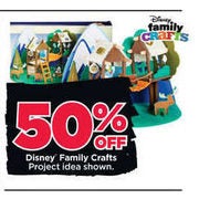 Disney Family Crafts - 50% off