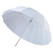Cameron 63" White Parabolic Umbrella - $39.99 (50% off)
