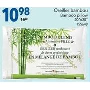 Bamboo Pillow - $10.98