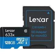 Lexar Media 128GB 95MB/s microSDXC Class 10 Memory Card - $24.99 ($75.00 off)