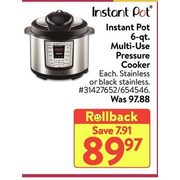 Instant Pot 6-Qt. Multi-Use Pressure Cooker - $89.97 ($7.91 off)