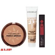 Annabelle Face or Lip Cosmetics - 20% off
