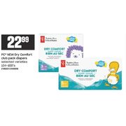 PC New Dry Comfort Club Pack Diapers - $22.99
