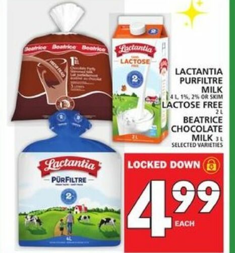 Foodbasics Lactantia Purfiltre Milk Or Lactose Free Beatrice