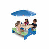 Little Tikes Easy Store Large Blue & Green Picnic Table with Umbrella - $111.97 (20% off)