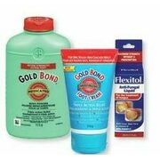 Gold Bond or Flexitol Foot Care Products - 20% off