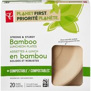 PC Planet First Bamboo Lunch Plates  - $4.99