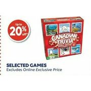 Games - Up to 20% off