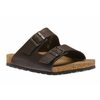 Brown Double Strap Leather Slide Sandal By Rieker - $99.99 ($10.01 Off)