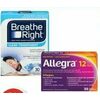 Allegra Allergy Tablets or Breath Right Nasal Strips - Up to 15% off