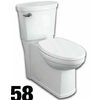 American Standard Decor 4.8 L Right Height Elongated Toilet  - $358.00
