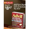 Advil Extra Strength Cold, Sinus & Flu - $8.67 ($1.00 off)
