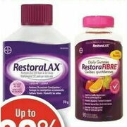 Restoralax Restorafibre Gummies or Laxative Powder - Up to 20% off