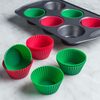 12 Pc Christmas Cook Silicone Cupcake Liner Set  - $4.79 (40% off)