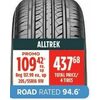 Certified Alltrek Tyre - $109.42 (20% off)