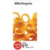 BBQ Ringolos - $1.23/100g (15% off)