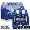 Montellier, Eska Nartural Spring Water - $4.99