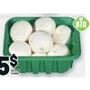Organic Whole White Mushrooms - 2/$5.00
